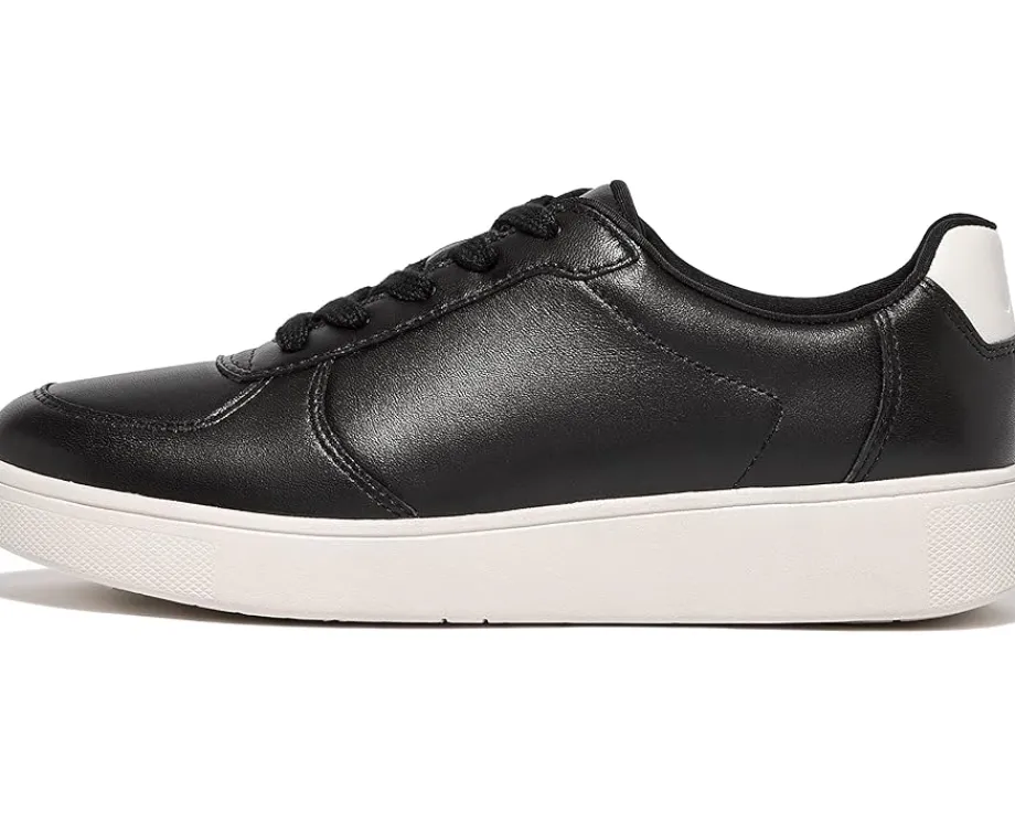 Women FitFlop Rally Leather Panel Sneakers