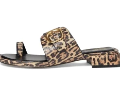 Vince Camuto Ranista Buckle Band Sandals Black/Natural Outlet