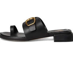 Vince Camuto Ranista Buckle Band Sandals Black Clearance