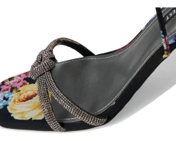 Nine West Raqchel Black Scattered Rose Multi Best