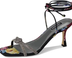 Nine West Raqchel Black Scattered Rose Multi Best