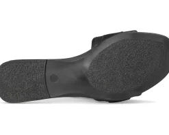 Steve Madden Reef Black Leather Clearance