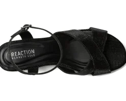 Kenneth Cole Reaction Reeva Platform Black Grid Metallic Online