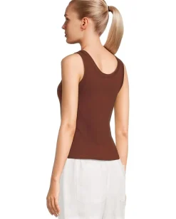 Women Madewell (Re)Generative Cotton Ribbed Scoopneck Tank