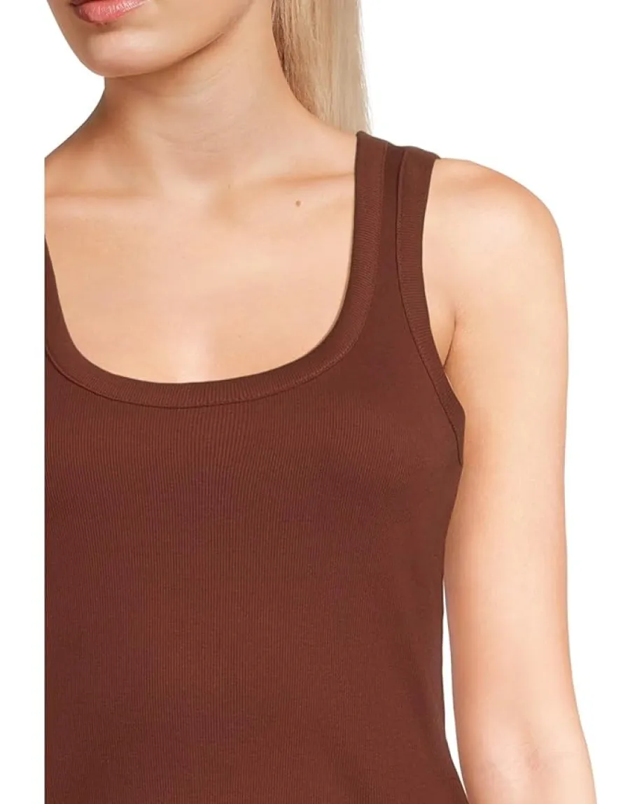 Women Madewell (Re)Generative Cotton Ribbed Scoopneck Tank