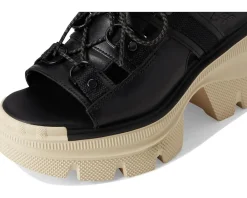 SOREL Rein CB™ Lace Platform Black/Bleached Ceramic Outlet