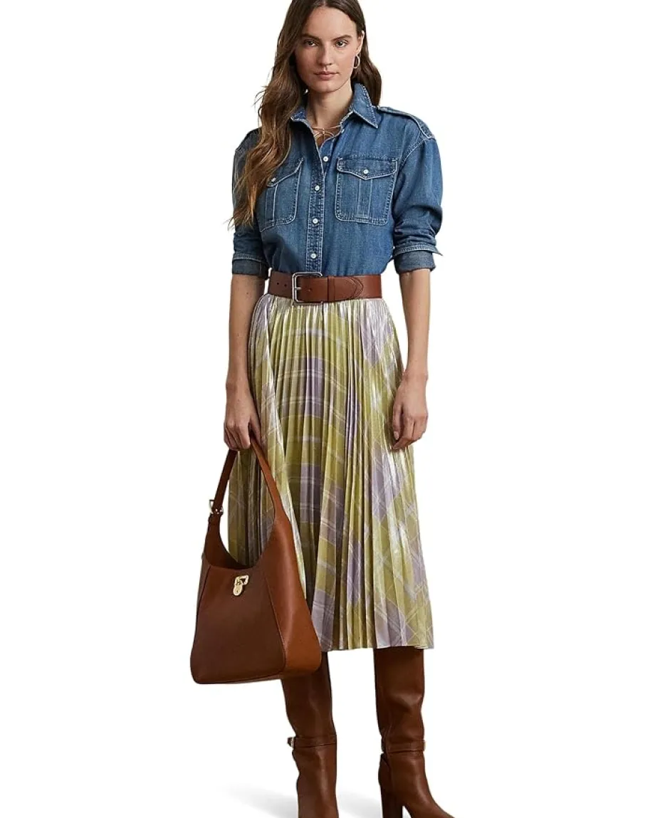 Women Lauren Ralph Lauren Relaxed Fit Denim Shirt