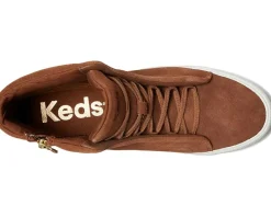 Keds Remi Mid Bootie Chestnut Suede Clearance
