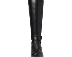 Naturalizer Rena Black Wide Calf Best