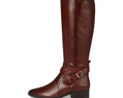 Naturalizer Rena2 Boots Deep Saddle Brown Leather Best