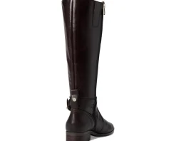 Naturalizer Rena2 Wide Calf Boots Brown Leather