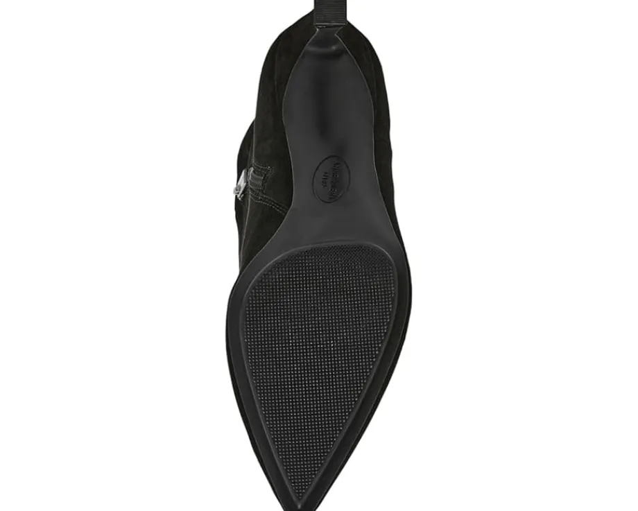 Anne Klein Rene Black Suede New