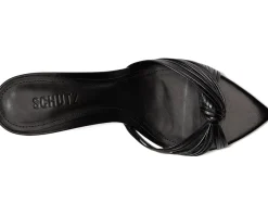 Schutz Renee Mule Black Hot