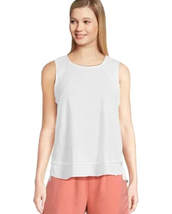 Mod-o-doc Rib Inset Flowy Tank White Clearance