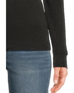 Women Lilla P Rib Slub Long Sleeve Crew