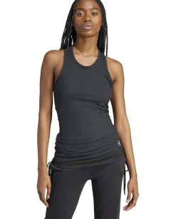 adidas by Stella McCartney Rib Tank IN3625 Black Clearance