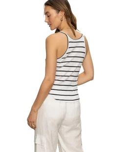 Women Sanctuary Ribbed Racer Tank