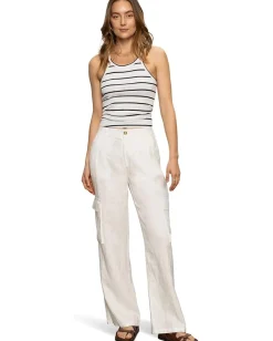 Women Sanctuary Ribbed Racer Tank