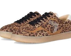 Dr. Scholl's Right On Lace-Up Shoes Leopard Animal Print Clearance
