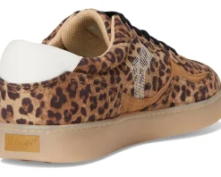 Dr. Scholl's Right On Lace-Up Shoes Leopard Animal Print Clearance