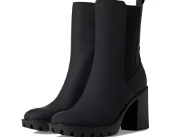 Veronica Beard Riley Booties Black Leather Sale