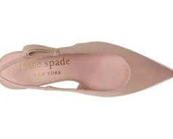 Kate Spade New York Riley Slingback Kitten Heel Pale Vellum Best