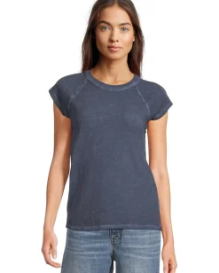 Free People Riley Tee Peacoat Outlet