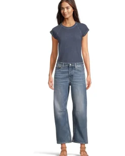 Free People Riley Tee Peacoat Outlet