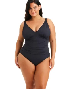 Women Bleu Rod Beattie Ring Me Up Over-the-Shoulder One-Piece