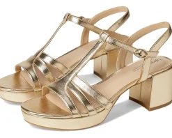 LifeStride Rio Platino Gold Faux Leather Sale