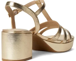 LifeStride Rio Platino Gold Faux Leather Sale