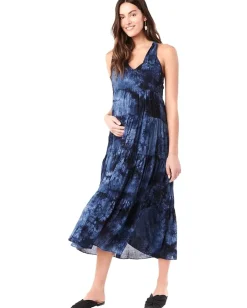 Loyal Hana Rio Sleeveless Maternity Dress Tie-Dye Clearance
