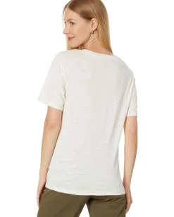 Sanctuary Riptide Twist Tee Chalk Hot