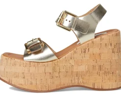 Steve Madden River Gold Leather Clearance