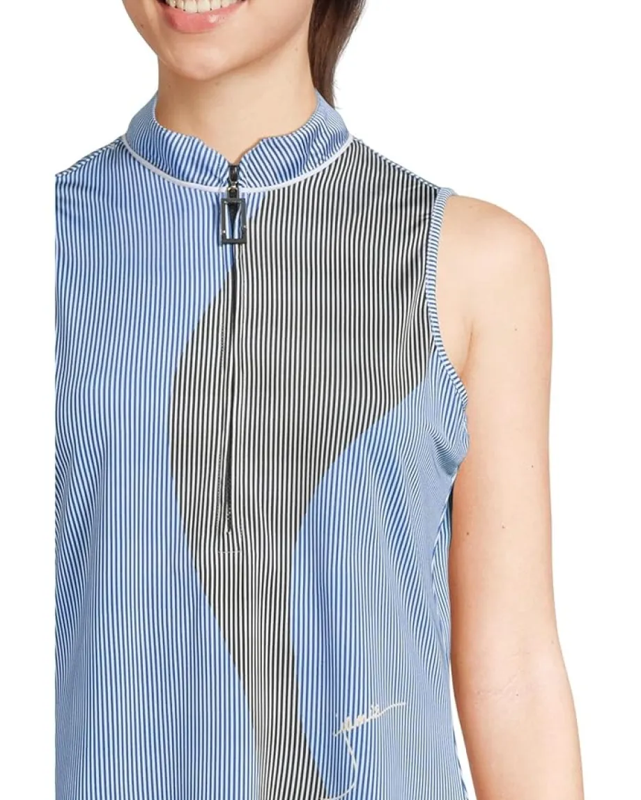 Women Jamie Sadock River Striped Sleeveless Top