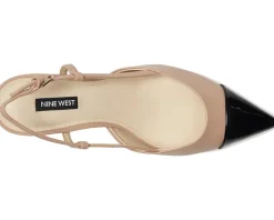 Nine West Rizzy Light Natural/Black Multi