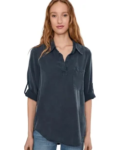 Women Mod-o-doc Roll Tab, Patch Pocket, Tunic