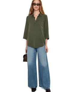 Women Mod-o-doc Roll Tab, Patch Pocket, Tunic