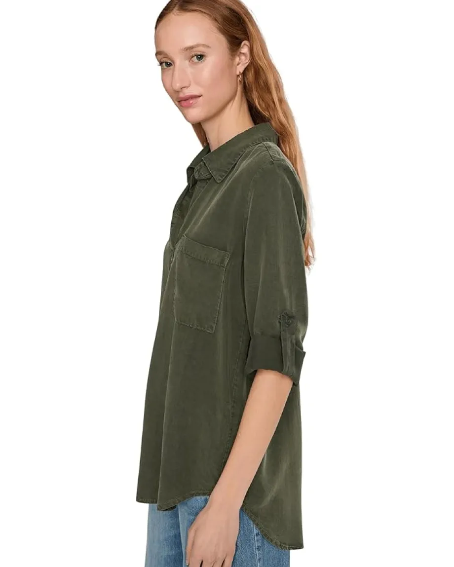 Women Mod-o-doc Roll Tab, Patch Pocket, Tunic