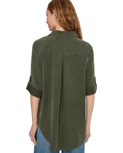 Women Mod-o-doc Roll Tab, Patch Pocket, Tunic