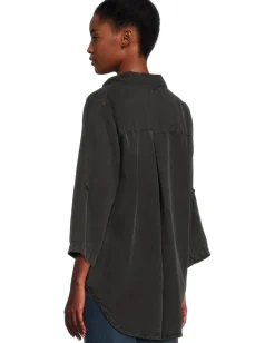 Women Mod-o-doc Roll Tab Patch Pocket Tunic