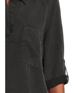 Women Mod-o-doc Roll Tab Patch Pocket Tunic