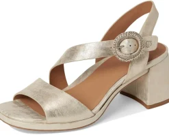 Gentle Souls by Kenneth Cole Roma Soft Gold Leather
