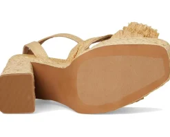Steve Madden Romey Natural Raffia