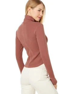 LAmade Ronnie Crop Turtleneck Caramel Best