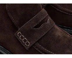 Women Madewell Rory Lug Loafer Bootie - Suede