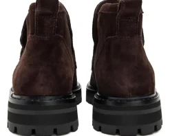 Women Madewell Rory Lug Loafer Bootie - Suede