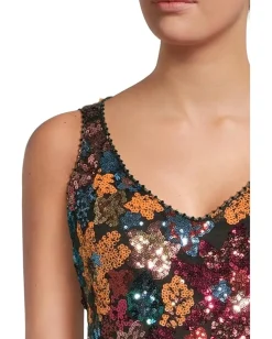 Women Johnny Was Rosali Sequin Dress (Lined)