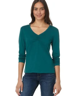 Toad&Co Rose Long Sleeve Tee Atlantic Hot