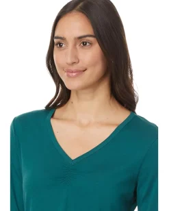 Toad&Co Rose Long Sleeve Tee Atlantic Hot